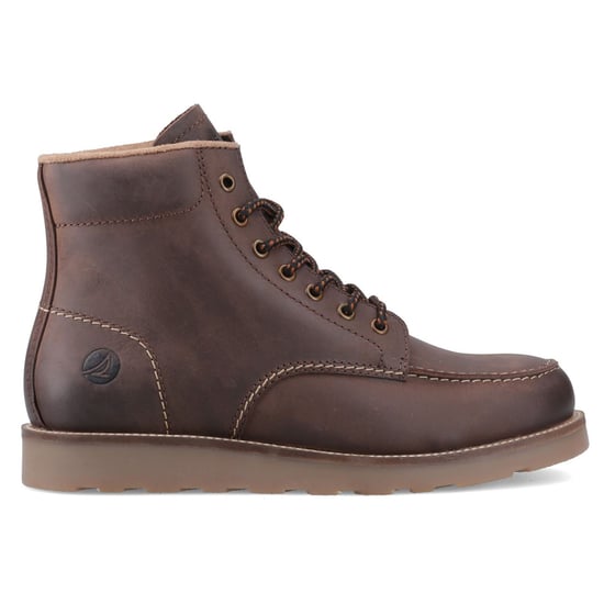 Sperry Boston Leather Men's Brown Ankle Boots - Image 5