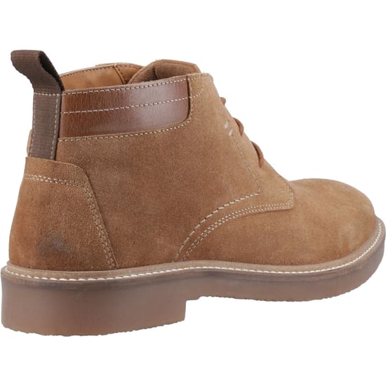 Hush Puppies Gideon Suède Heren Tan Enkelboots - Image 2