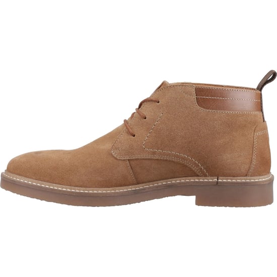 Hush Puppies Gideon Suède Heren Tan Enkelboots - Image 4