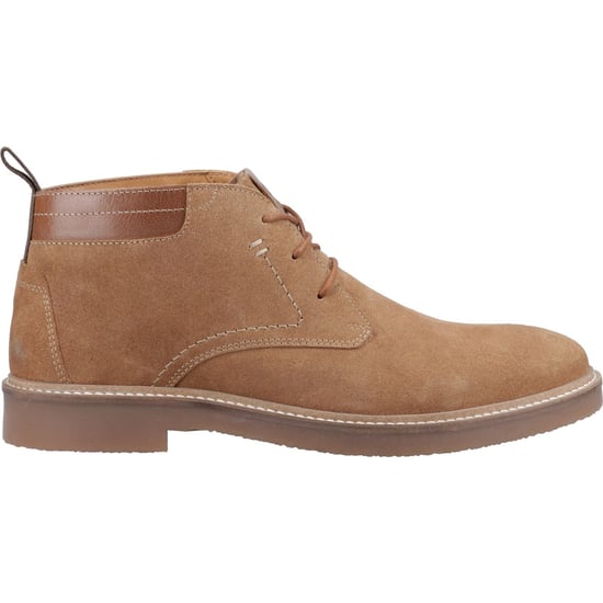 Hush Puppies Gideon Suède Heren Tan Enkelboots - Image 5