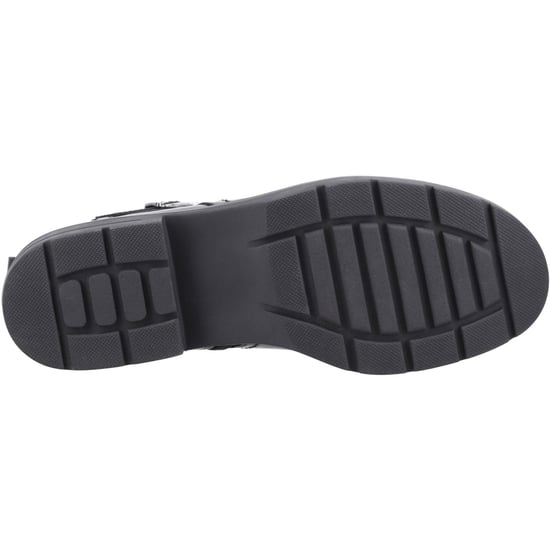 Hush Puppies Tove Läder Svarta Kängor för Kvinnor - Image 3