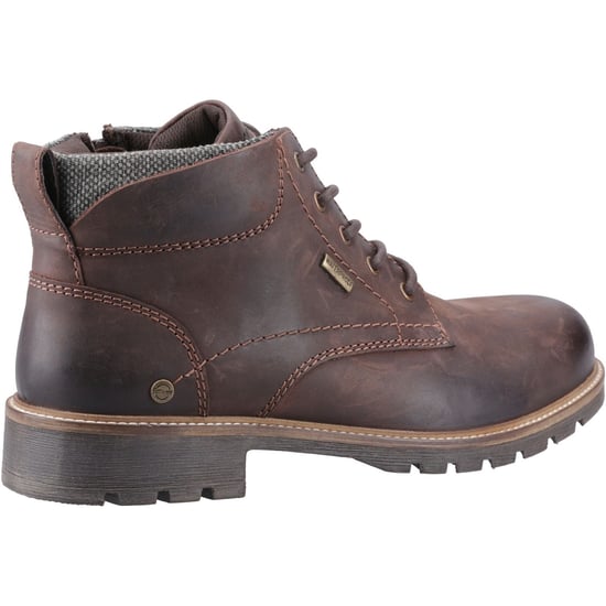 Cotswold Moreton Leather Men's Brown Ankle Boots - Image 2
