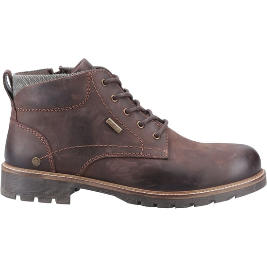Cotswold Moreton Leather Men's Brown Ankle Boots - Image 5
