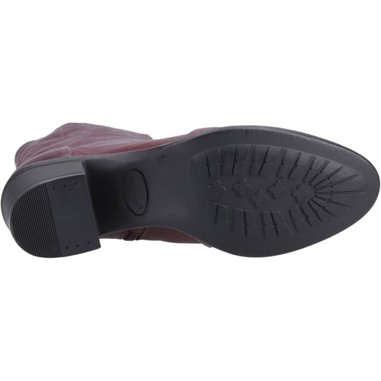 Hush Puppies Winona Leren Dames Pruimenlaarzen - Image 3