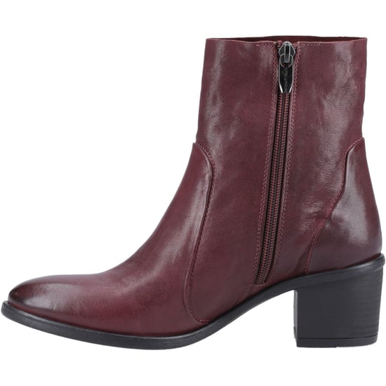 Hush Puppies Winona Leren Dames Pruimenlaarzen - Image 4