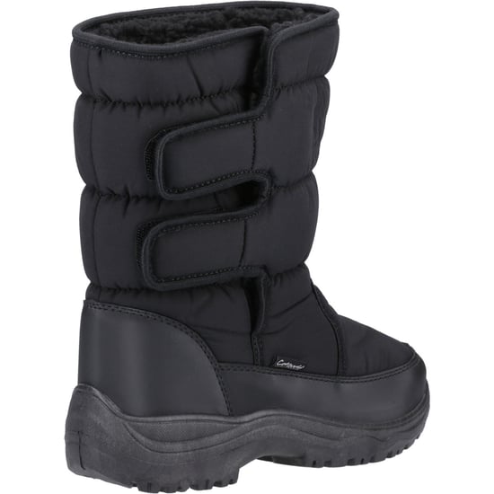 Cotswold Welland Textiel Dames Zwarte Winter Midlaarzen - Image 2