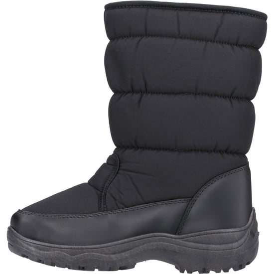 Cotswold Welland Textiel Dames Zwarte Winter Midlaarzen - Image 4