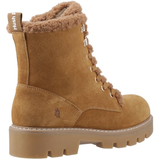 Hush Puppies Aurelia Mocka Kvinna Tan Vinter Ankeline Stövlar - Image 2