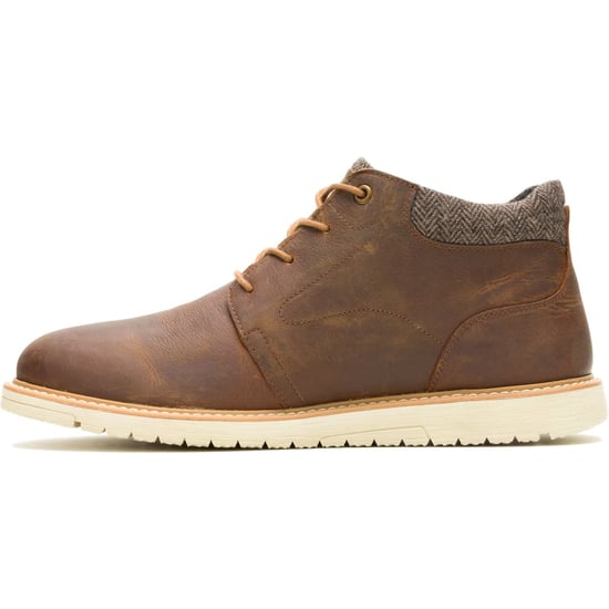 Hush Puppies Jenson Leather Men's Tan Ankle Boots - Image 5