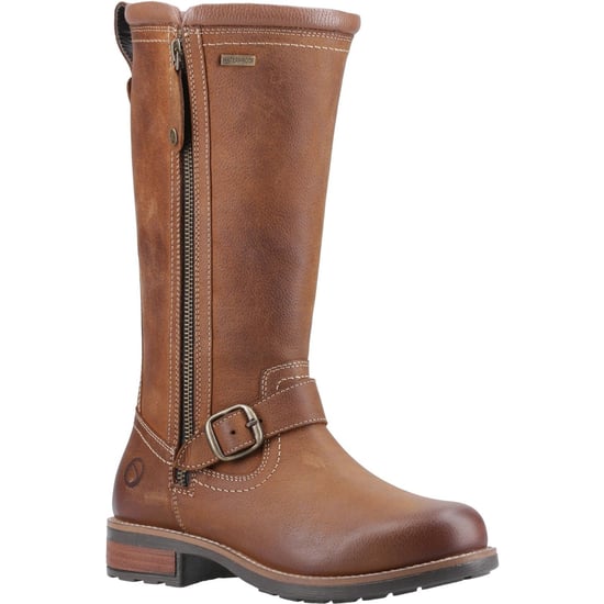 Cotswold Bourton Leren Dames Tan Laarzen - Image 1