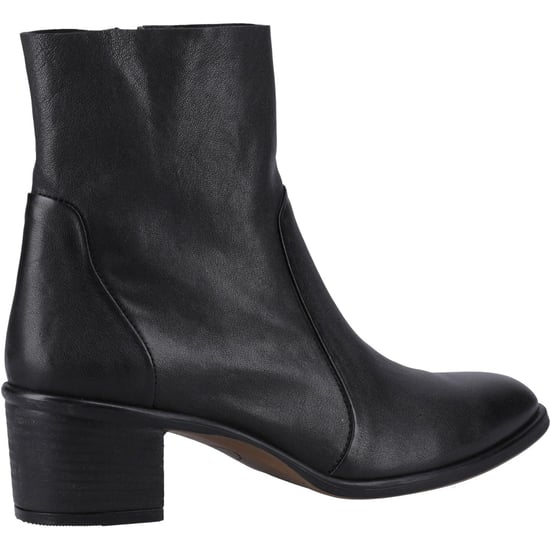 Hush Puppies Winona Leren Zwarte Damesschoenen - Image 2