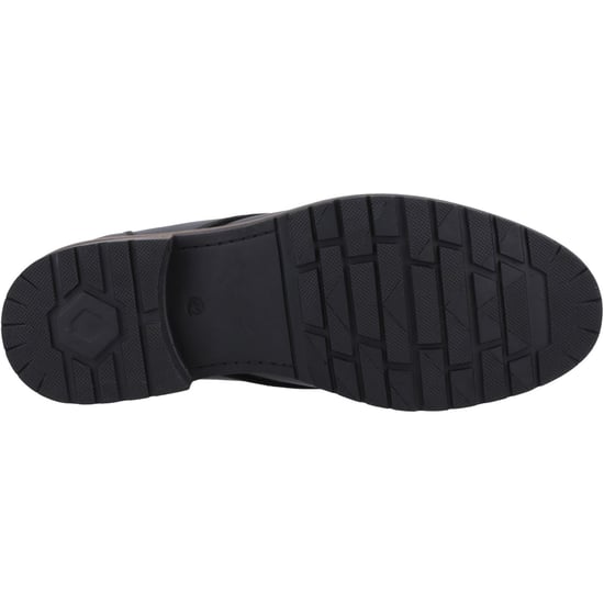 Hush Puppies Ricky Läder Herr Svarta Ankelstövlar - Image 3