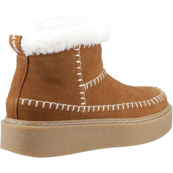 Hush Puppies Brielle Mocka Kvinna Tan Vinter Ankelstövlar - Image 2