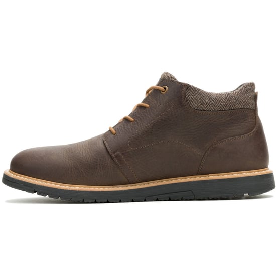 Hush Puppies Jenson Leather Men's Brown Ankle Boots - Image 5