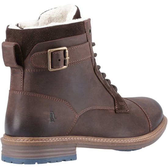 Hush Puppies Jordan Leather Men's Brown Ankle Boots - Image 2
