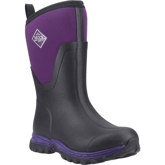 Muck Boots Arctic Sport II Mid Rubber Women's Black/Acai Winter Mid Calf Boots - Image 1