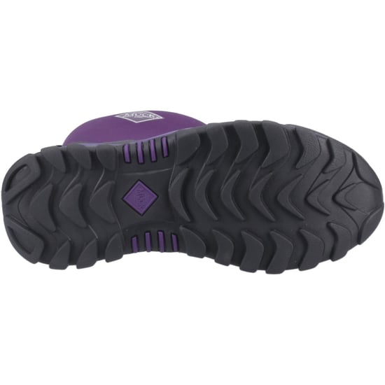 Muck Boots Arctic Sport II Mid Rubber Dames Zwarte/Acai Winter Halflange Laarzen - Image 3
