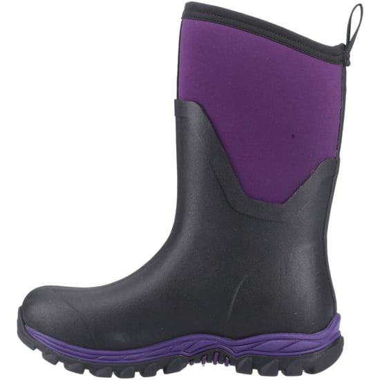 Muck Boots Arctic Sport II Mid Rubber Dames Zwarte/Acai Winter Halflange Laarzen - Image 4