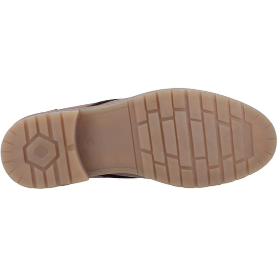 Hush Puppies Ricky Läder Herr Sandfärgade Ankelskor - Image 3