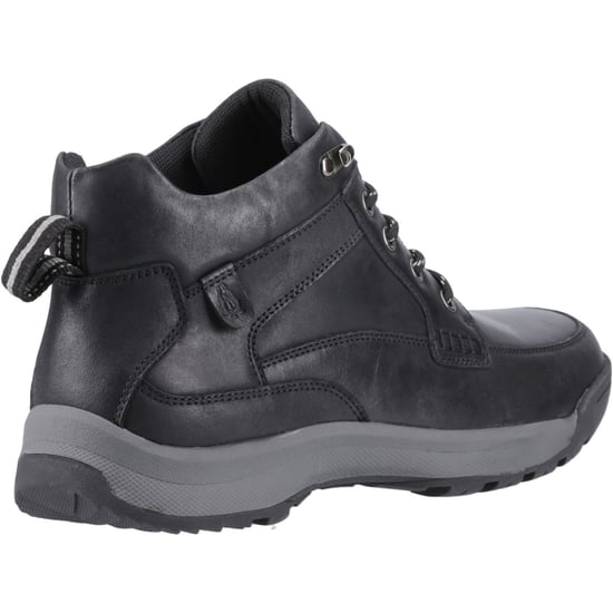 Hush Puppies Vernon Leren Zwarte Enkellaarzen Voor Heren - Image 2