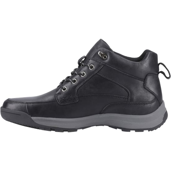 Hush Puppies Vernon Leren Zwarte Enkellaarzen Voor Heren - Image 4