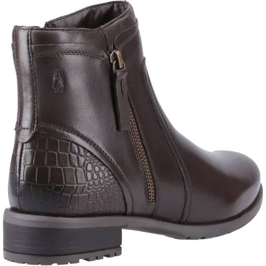 Hush Puppies Scarlett Dames Leren Bruine Laarzen - Image 2