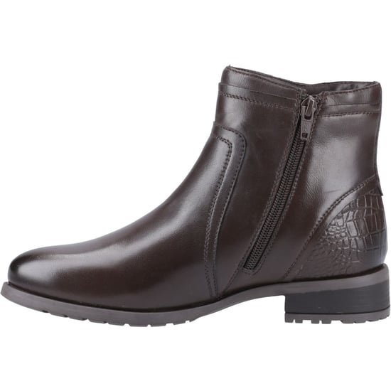Hush Puppies Scarlett Dames Leren Bruine Laarzen - Image 4