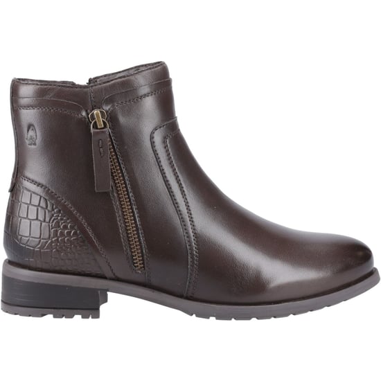 Hush Puppies Scarlett Dames Leren Bruine Laarzen - Image 5