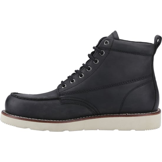 Jack & Jones Toronto Leather Men's Black Ankle Boots - Image 4