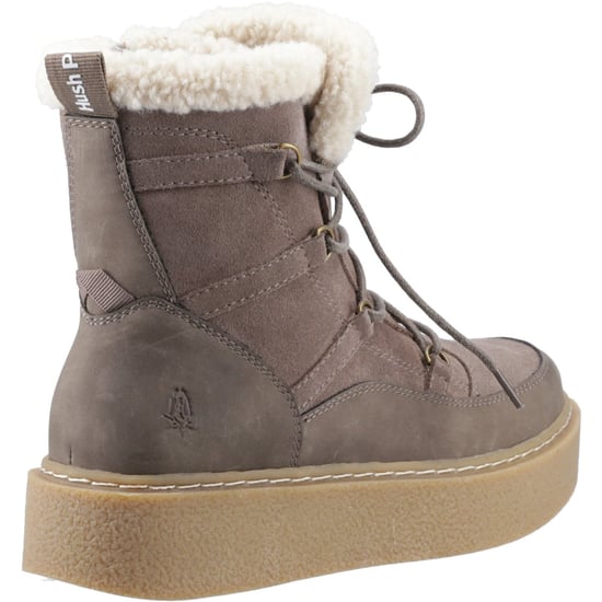 Hush Puppies Bronte Mocka Dam Taupe Vinter Mid-Calf Stövlar - Image 2