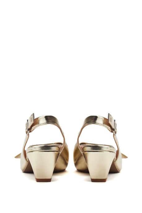 Nutmeg Gold Heels - Image 4