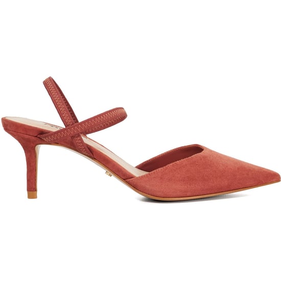 Dune Classical Leather Women's Coral Shoes - Image 4