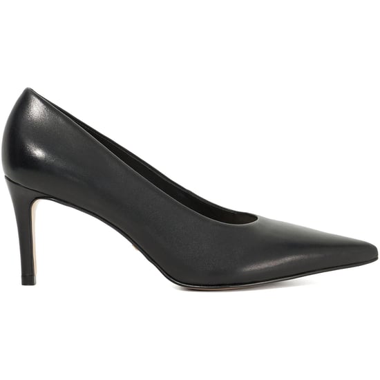 Dune Aspiring Leather Women's Black Shoes - Image 1