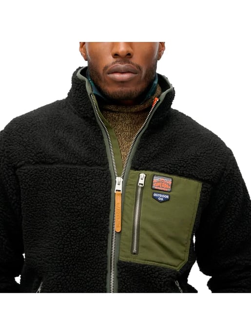 Superdry men's retro vintage fleece - Image 4
