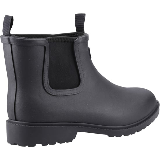Cotswold Barton TPR+Neoprene Men's Black Wellington Boots - Image 2