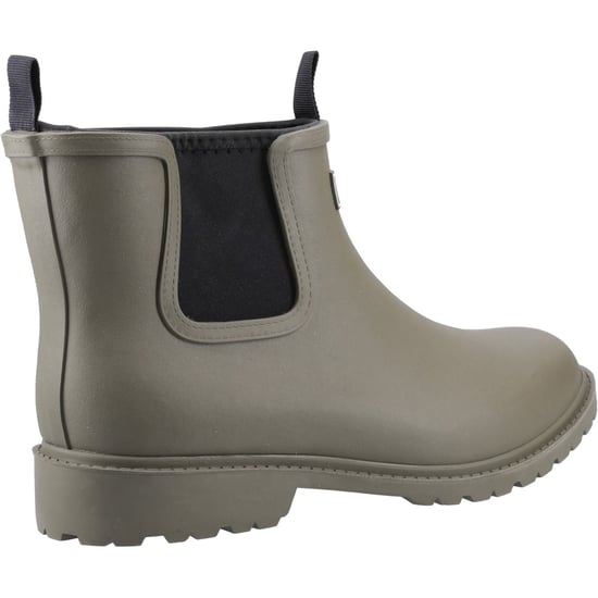 Cotswold Barton TPR+Neoprene Men's Khaki Wellington Boots - Image 2