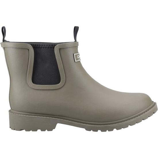 Cotswold Barton TPR+Neoprene Men's Khaki Wellington Boots - Image 5