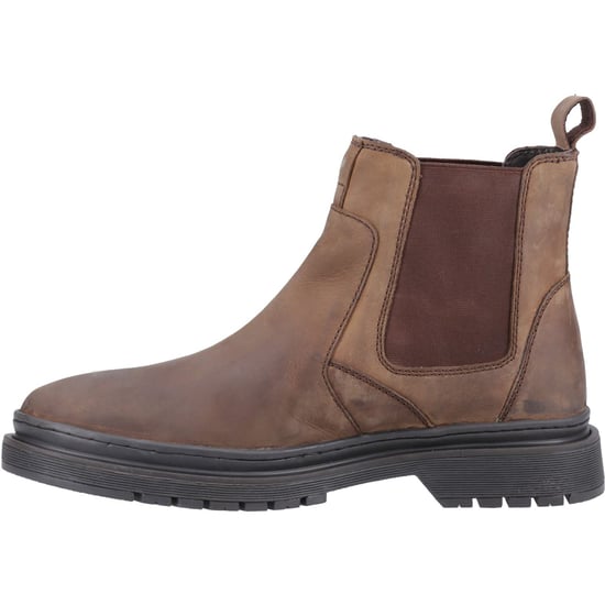 Hush Puppies Jamie Leather Men's Brown Boots - Image 4