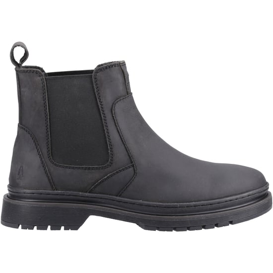 Hush Puppies Jamie Leather Men's Black Boots - Image 5