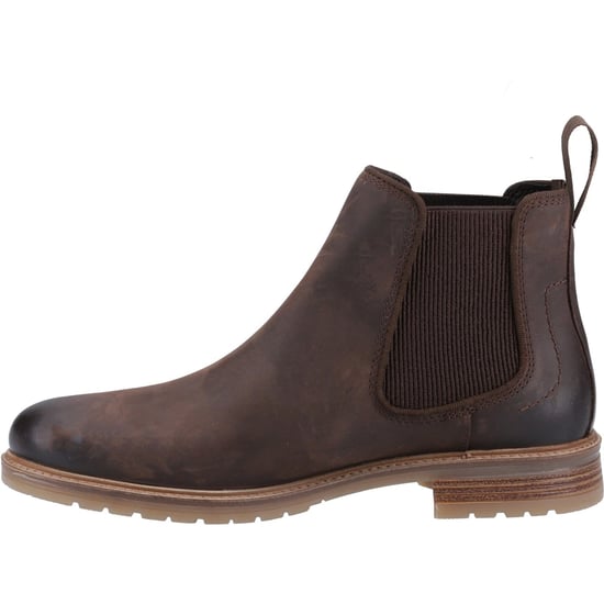 Hush Puppies Russell Leather Men's Brown Boots - Image 4