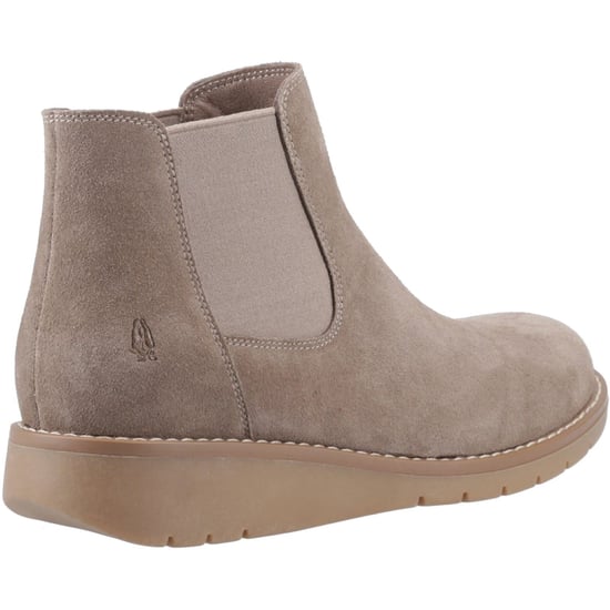 Hush Puppies Leonie Suede Women's Taupe Flat Chelsea Boots - Image 2