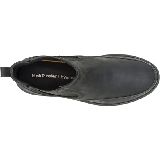 Hush Puppies Jenson Leather Men's Black Boots - Image 4