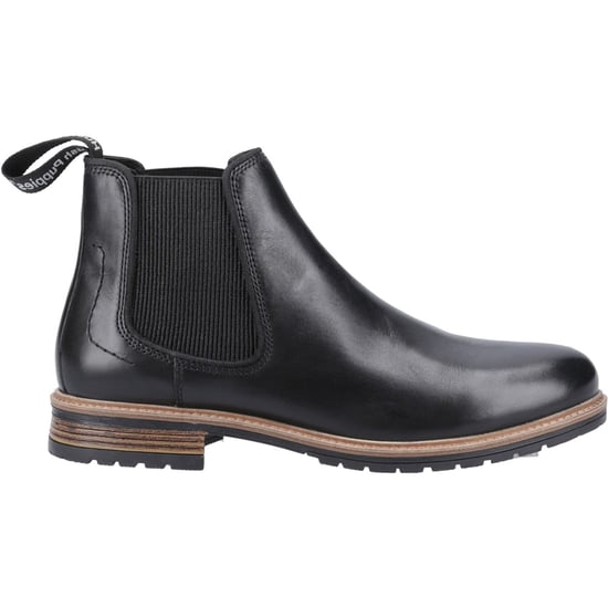 Hush Puppies Russell Leather Men's Black Boots - Image 4