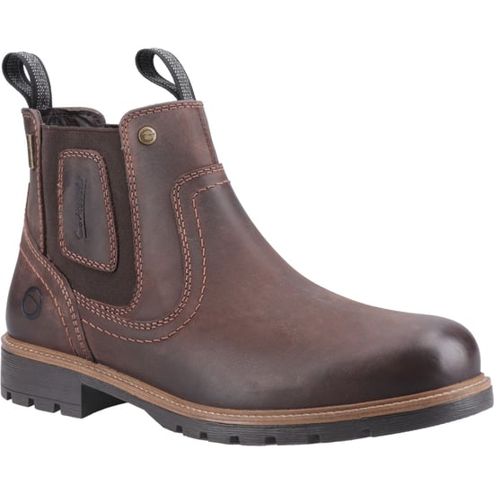 Cotswold Chipping Leather Men's Brown Boots - Image 1
