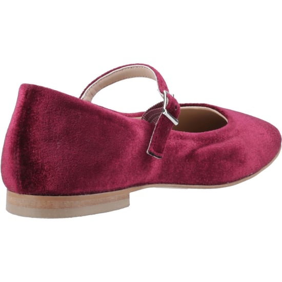 Hush Puppies Pasha Velvet Dames Bordeau Schoenen - Image 2