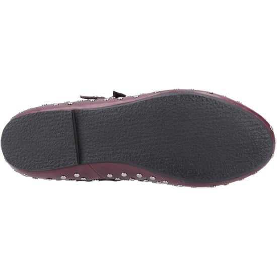 Hush Puppies Nixie Leren Dames Plum Schoenen - Image 3