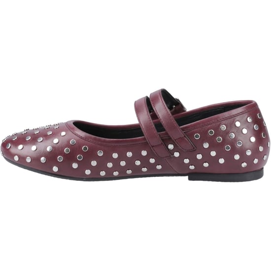 Hush Puppies Nixie Leren Dames Plum Schoenen - Image 4