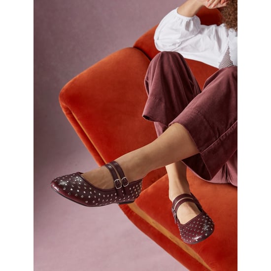 Hush Puppies Nixie Leren Dames Plum Schoenen - Image 6