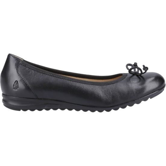 Hush Puppies Lucille Leren Zwarte Damesschoenen - Image 5