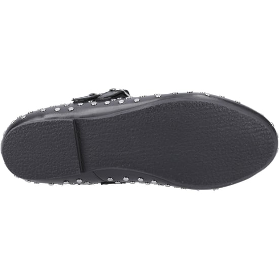 Hush Puppies Nixie Dames Schoenen Van Zwart Leer - Image 3